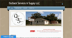 Desktop Screenshot of outbackservicesandsupply.com