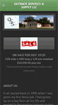 Mobile Screenshot of outbackservicesandsupply.com
